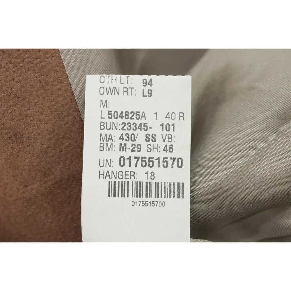 Ralph Lauren Sports Coat Blazer Jacket Mens 40R Brown 3 Button Ventless Casual
